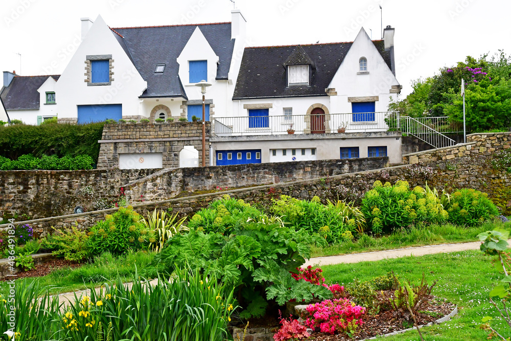 Combrit Sainte Marine; France - may 16 2021 : picturesque village