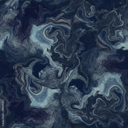 Seamless digital marble patterns. Beautiful curves and transitions of colors will remind you of the beauty and eternity of nature captured in the stylized texture of the stone.