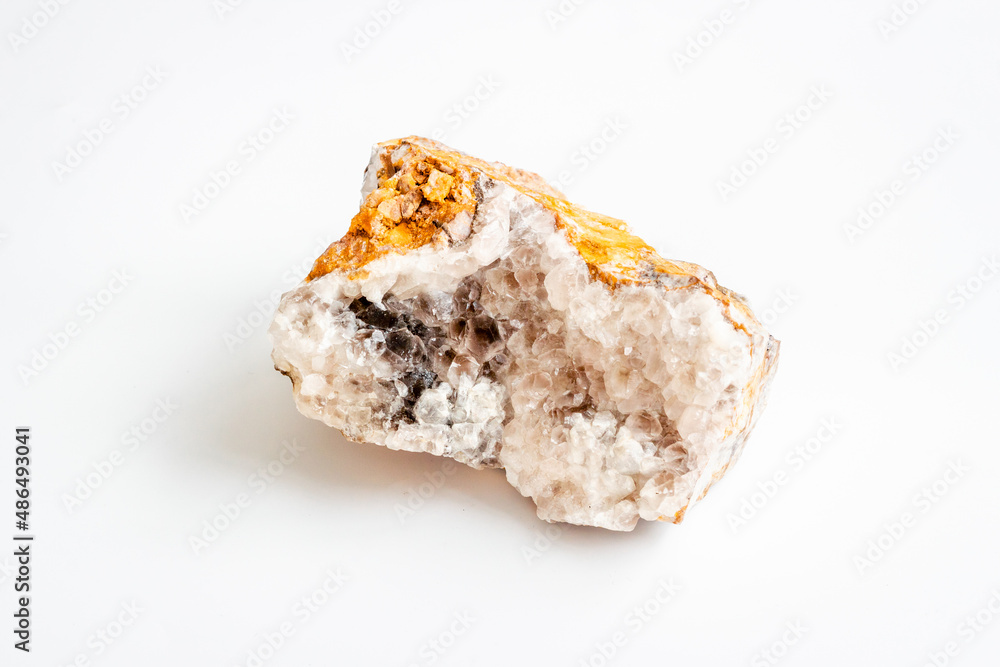 Natural mineral rock - crystal texture closeup Natural mineral rock - crystal texture closeup