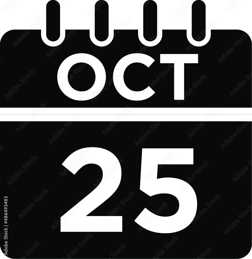 10- Oct - 25 Glyph Icon 10- Oct - 25 Glyph Icon
