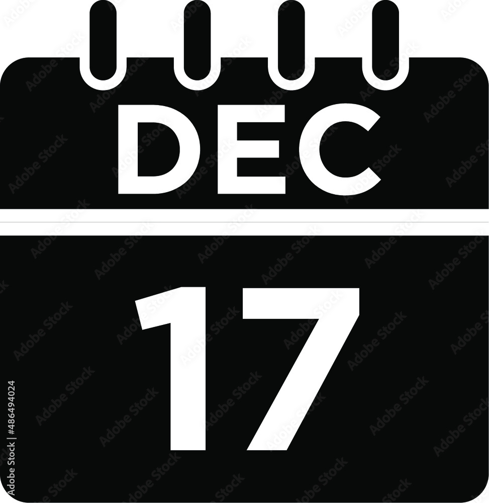 12- Dec - 17 Glyph Icon 12- Dec - 17 Glyph Icon