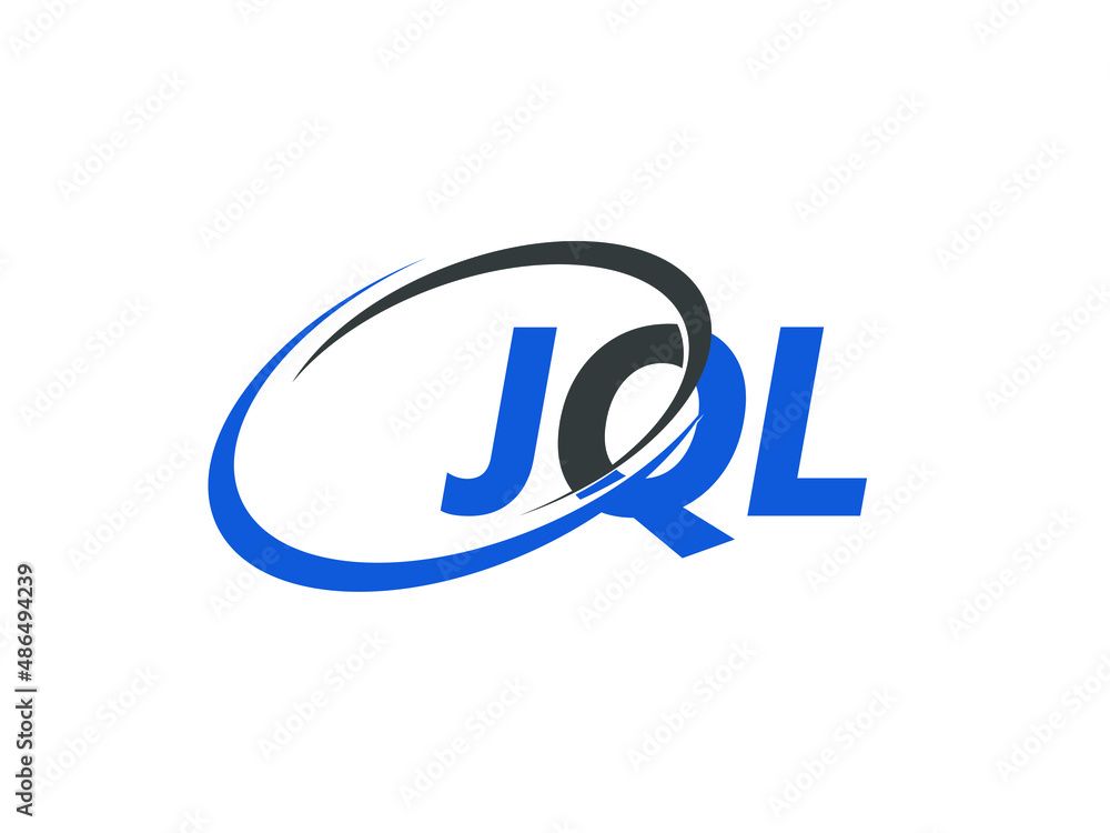 JQL letter creative modern elegant swoosh logo design JQL letter creative modern elegant swoosh logo design