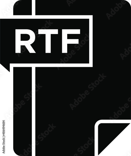 RTF Glyph Icon photo