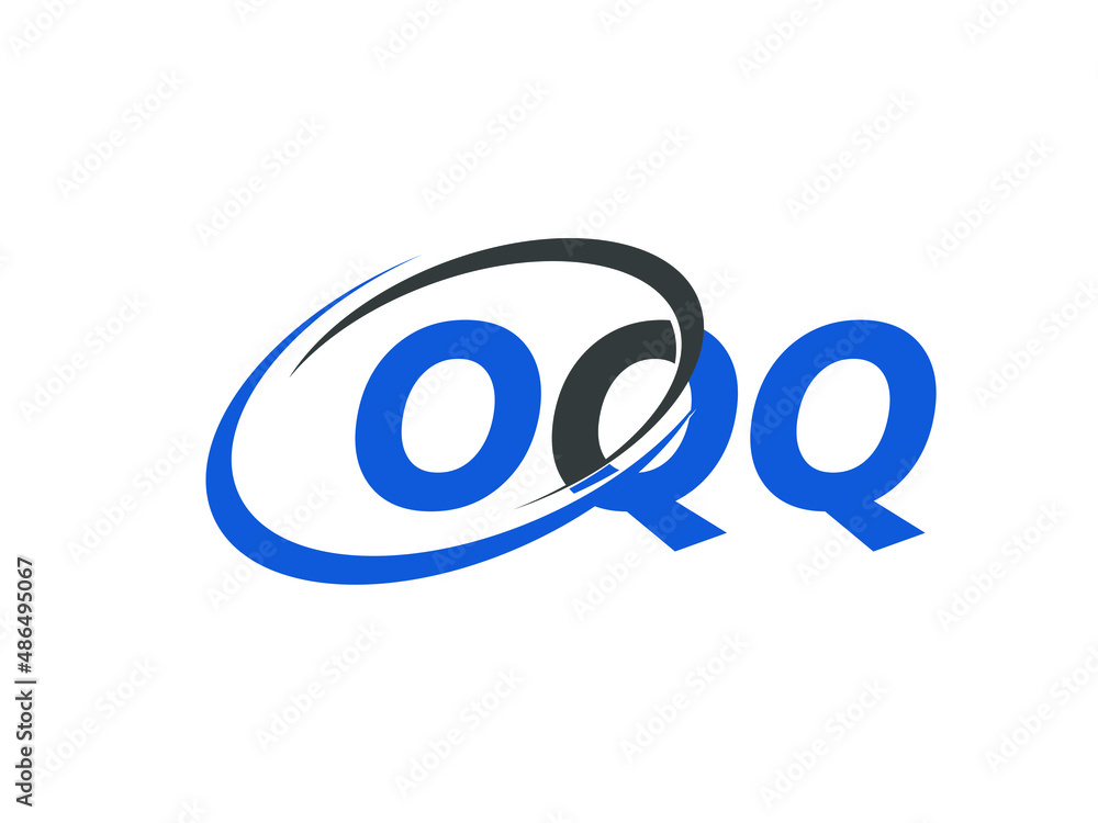 OQQ letter creative modern elegant swoosh logo design OQQ letter creative modern elegant swoosh logo design