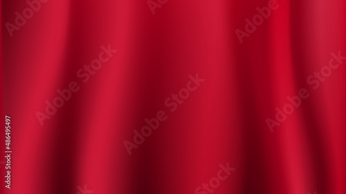 Velvet fabric or theater curtain.