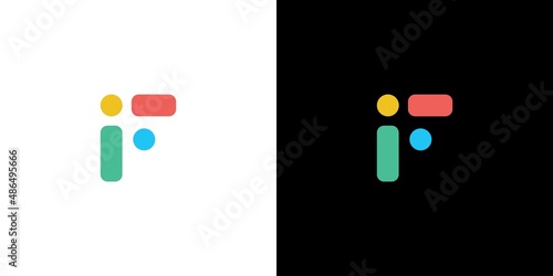 Modern and attractive letter F initials logo design 4