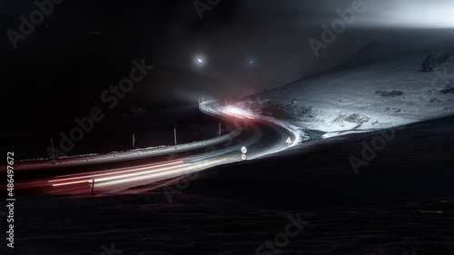 ligth long exposure curves lines 