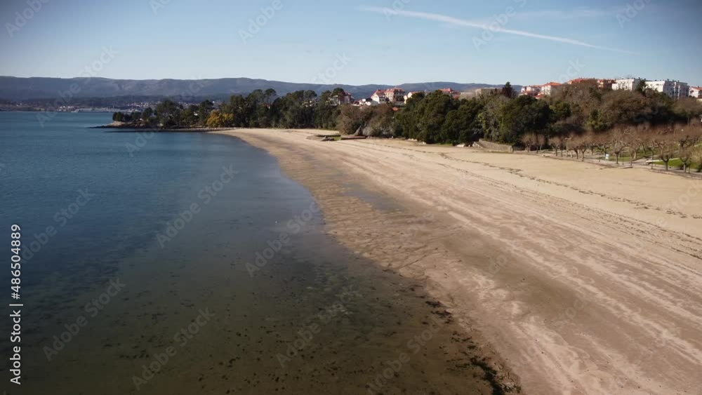 Tanxil beach in the north of Spain, Galicia. Tanxil beach in the north of Spain, Galicia.