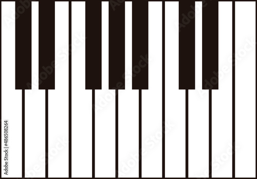 Fondo de teclado de piano con teclas negras y blancas.