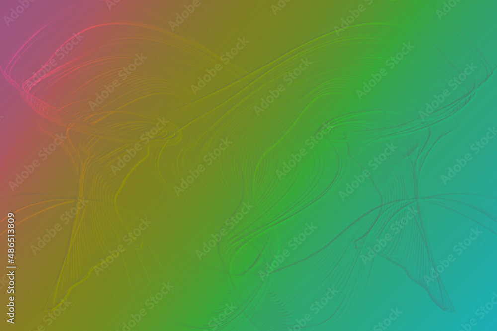 Abstract wavy texture design on coloured background