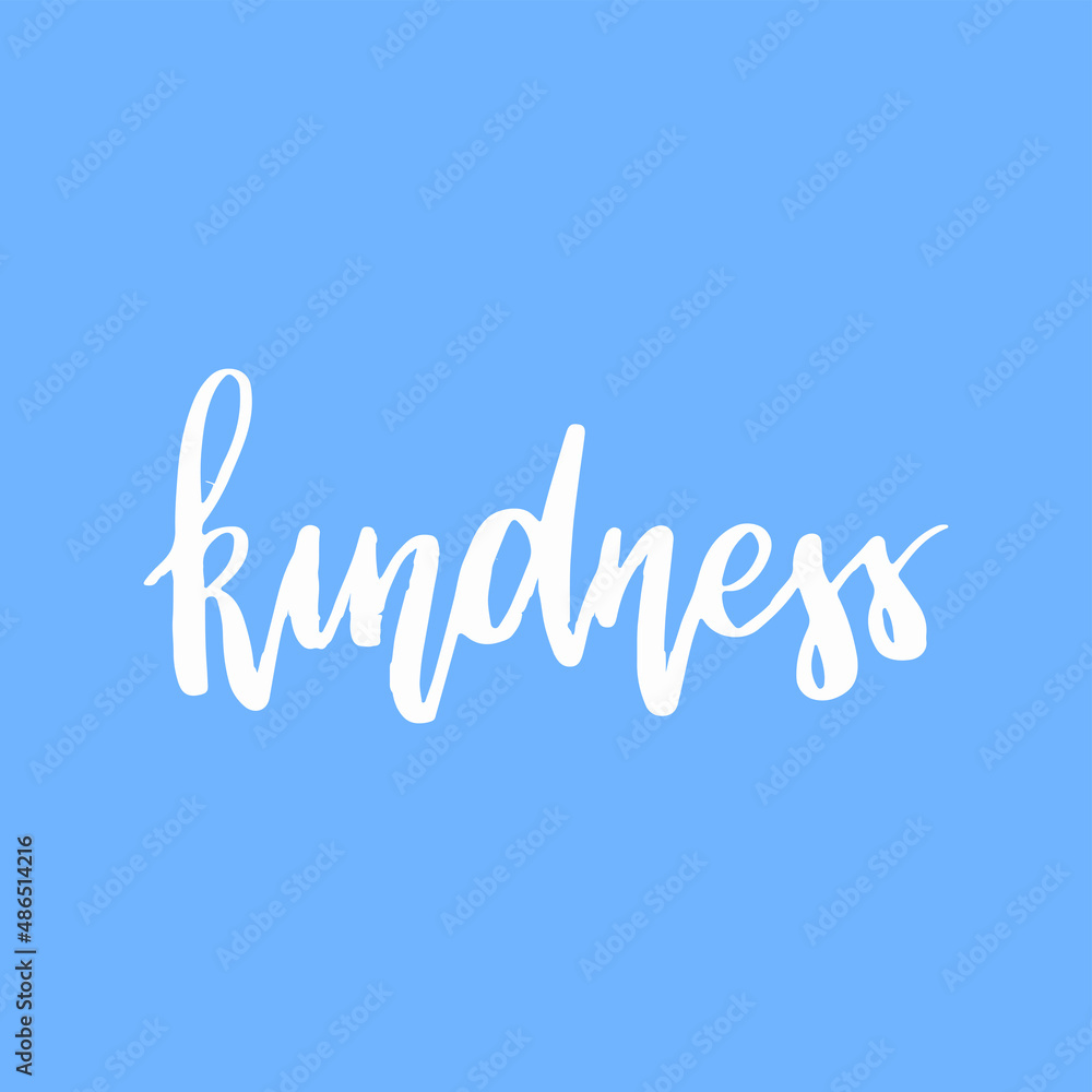 vector themed typography kindness concept vector themed typography kindness concept