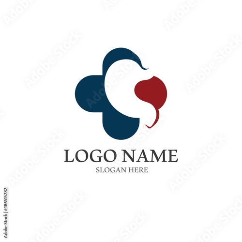 stomach care icon design concept