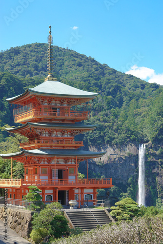 和歌山の那智の滝