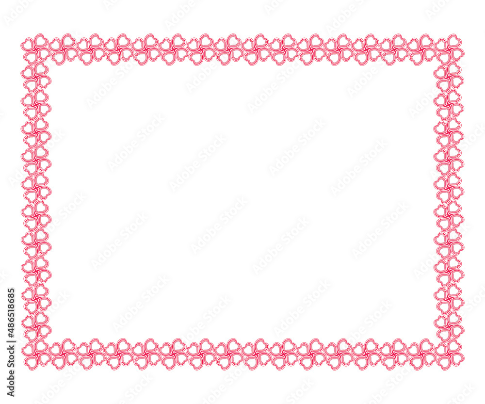 abstract artistic creative heart border abstract artistic creative heart border