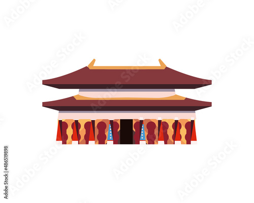 elegant chinese palace