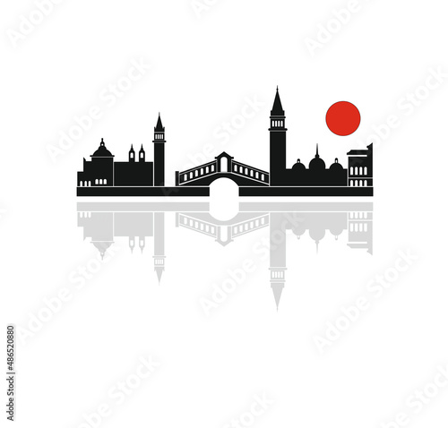 SYMBOL CITY OF VENICE ITALY ICON