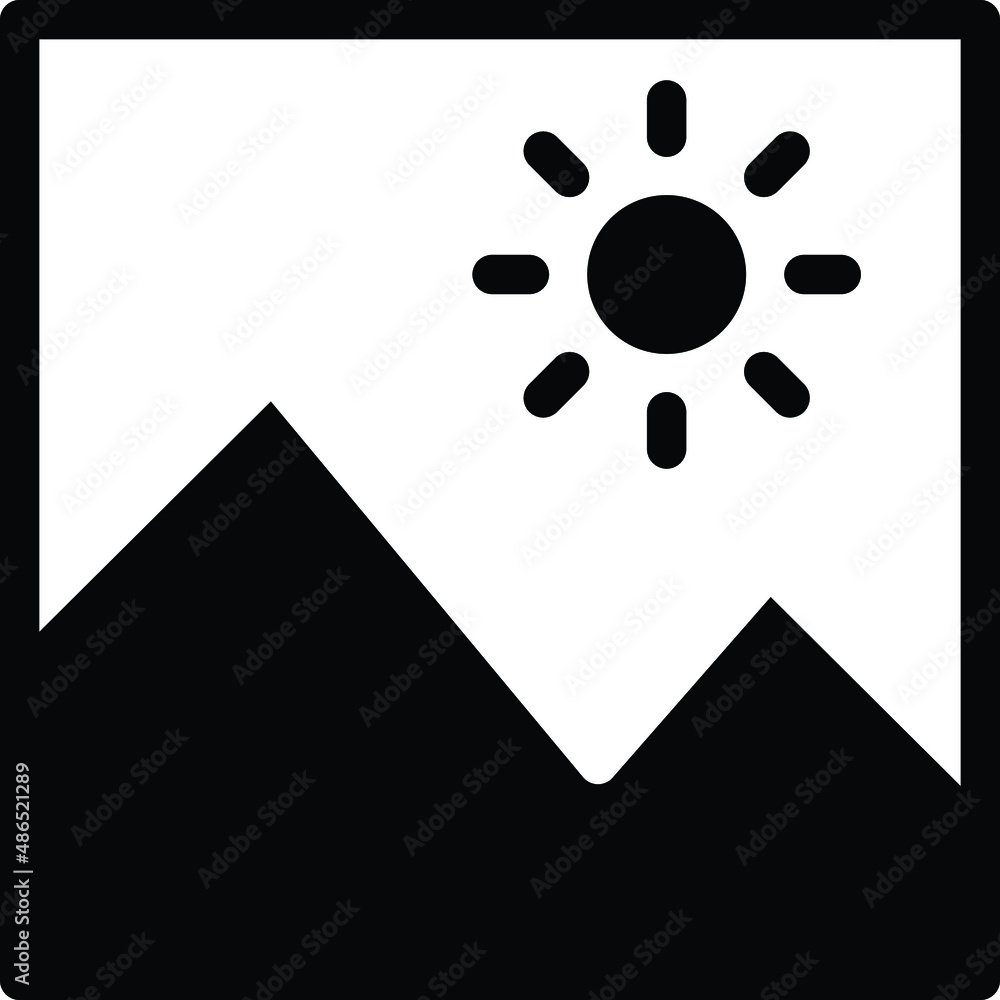 Picture Vector Icon Design Illustration Picture Vector Icon Design Illustration