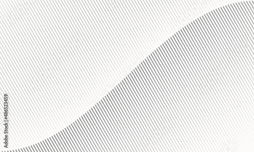 Diagonal grey stripes with gradient. Abstract art lines background.