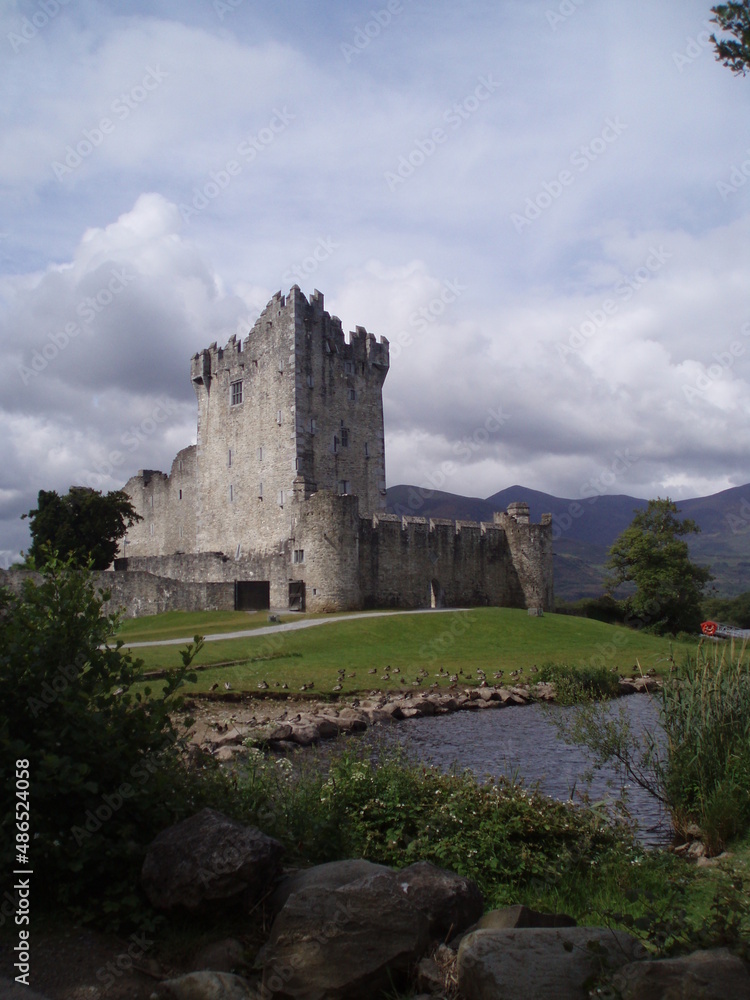Fototapeta premium ruins of castle