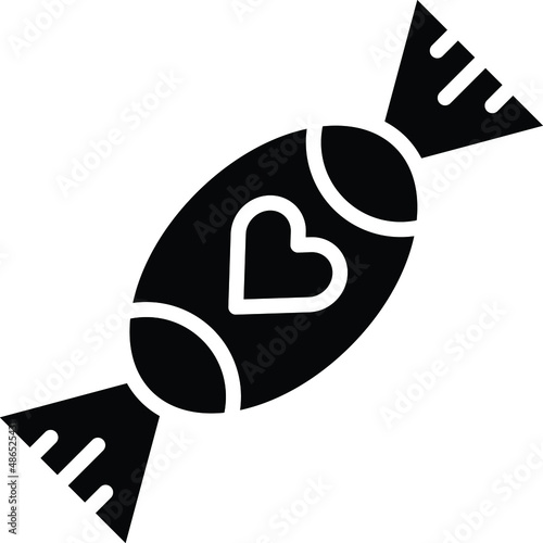 Toffee Vector Icon Design Illustration