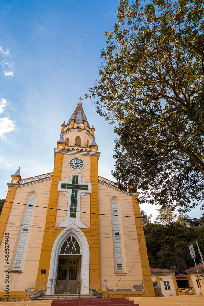 Passa Quatro, Minas Gerais, Brasil: Igreja Matriz da cidade de Passa Quatro
