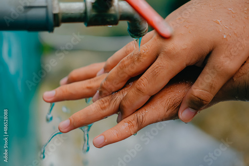 close up of hands of a person