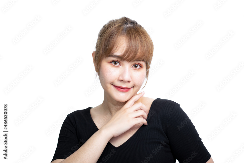 asia portrait of a person beautiful young woman on whitebackground asia portrait of a person beautiful young woman on whitebackground