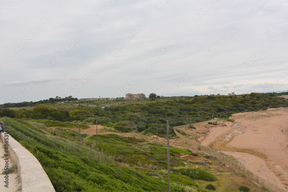 parco archologico di selinute in sicilia