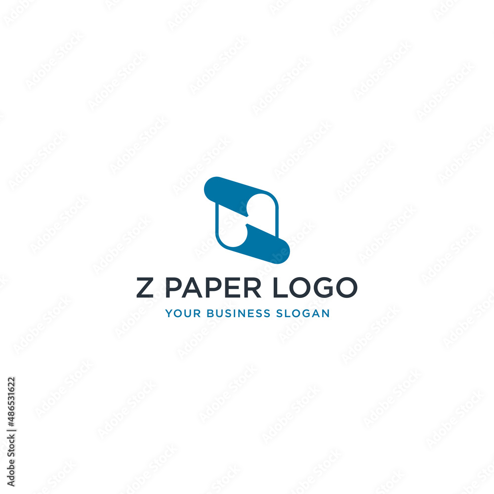 Z PAPER LOGO DESIGN VECTOR Z PAPER LOGO DESIGN VECTOR