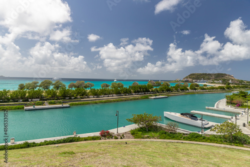 Saint Vincent and the Grenadines, Canouan, Glossy Bay photo