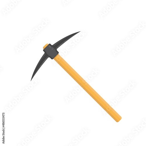 pickaxe vector icon element design template