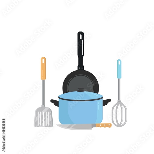 cooking ware vector element design template