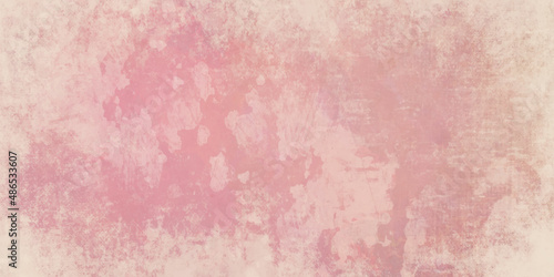 Pink background with abstract grunge pastel pink wall background. Pink background texture effect wall gradient beautiful can for walpaper. Beautiful abstract decorattive background.