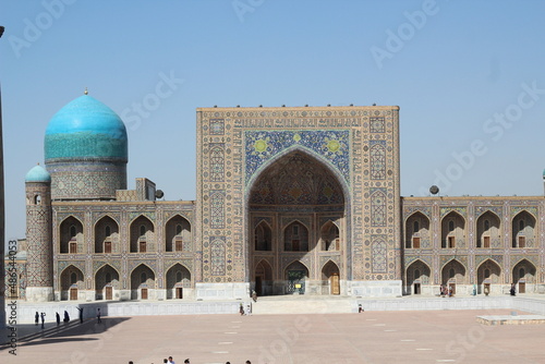 Registan in Samarkand, Uzbekistan.