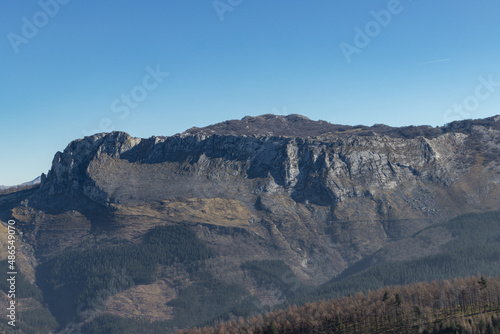 Views from Kolometa mountain and surrounding area in Gorbea Natural Park (Spain) © julen