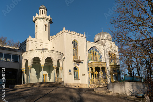 Fotografie Palace of the Emir of Bukhara - a palace ensemble in the resort park on the terr