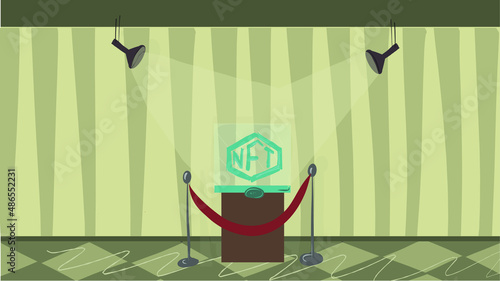 Crypto art currency non fungible token 