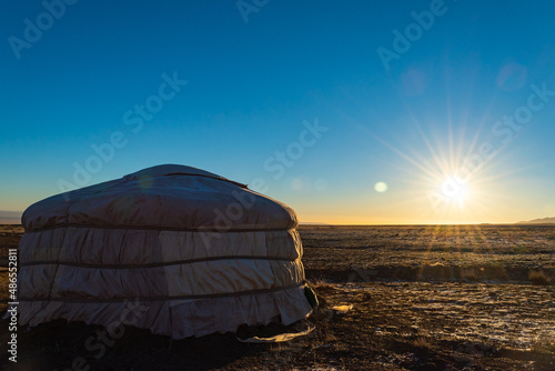 tent gel and desert