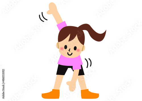 運動,体操,柔軟体操,健康,踊る,ダンス,エアロビ,エクササイズ,音楽,笑顔,楽しく,スポーツ,学生,女性,女子,女,女子大生,女子高生,若い,全身,ボーダー,エアロビクス,医療,体力づくり,体力,スポーツジム,生活,暮らし,一人暮らし,リラックス