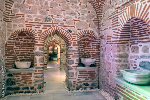 Photography Historical Husrev Kethuda Hammam  in Ortakoy,Istanbul. TURKEY