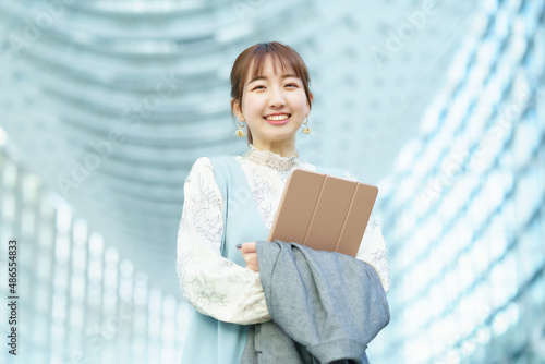 Canvas Print 若い女性のポートレート
