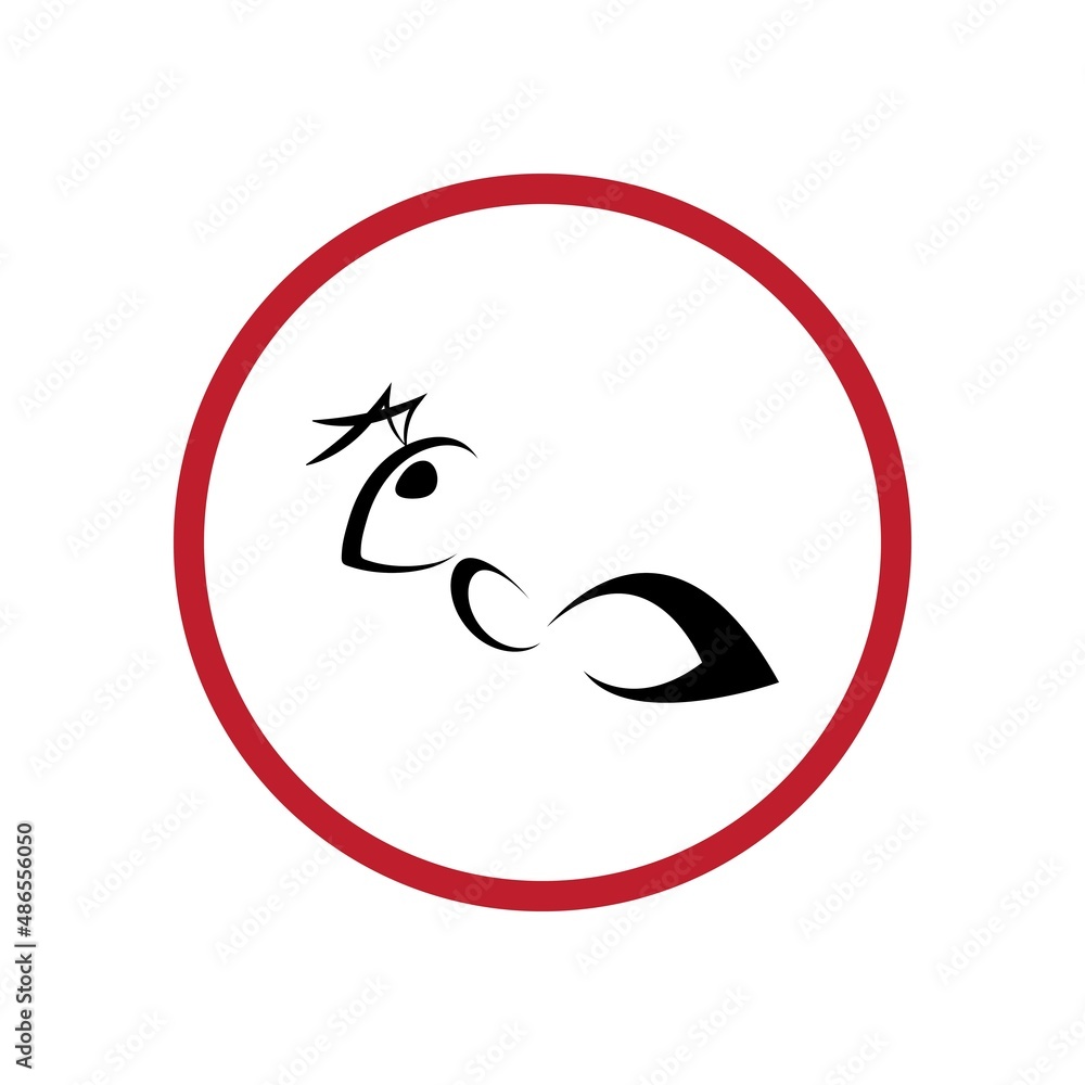 Ant vector illustration design and icon Ant vector illustration design and icon