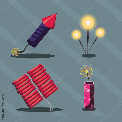 four firecrackers items