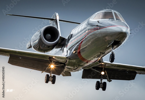 Obraz na plátně Learjet 60