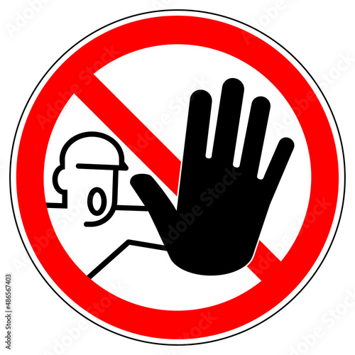 vsrr91 VectorSignRoundRed vsrr - german: Zutritt verboten . english: prohibition sign . no unauthorized access for persons . vector graphic sign . transparent background . AI 10 / EPS 10 . g11189