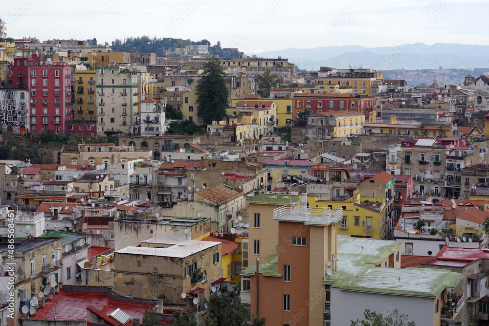 Panorama de la ville de Naples