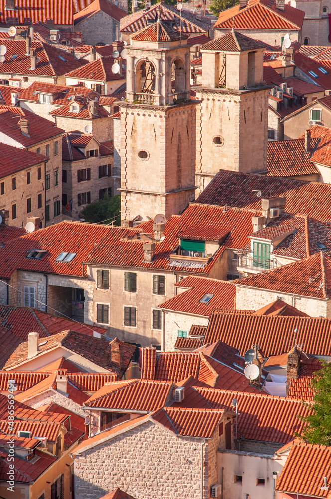 Fototapeta premium Old Town of Kotor, Boka-Kotorska, Montenegro
