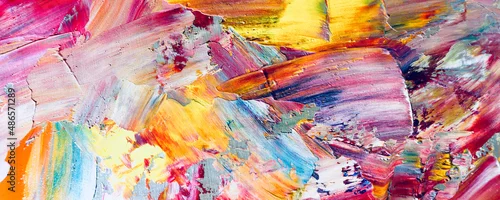 Panel kuchenny z motywem Colorful abstract background wallpaper. Modern motif visual art. Mixtures of oil paint. Trendy hand painting canvas. Wall decor and Wall art prints Idea. 3D Texture. Art object  