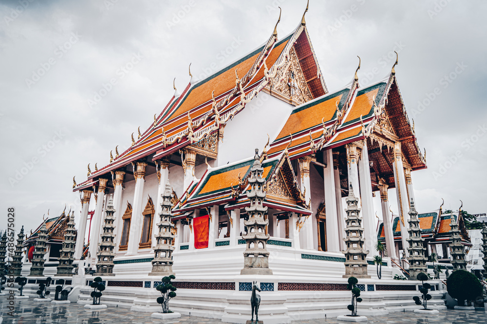 Obraz premium Temple Thailandais (Bangkok)