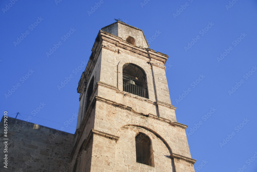 Bari, Chesa di San Francesco, Campanile, campana, Sud, Puglia, Italia